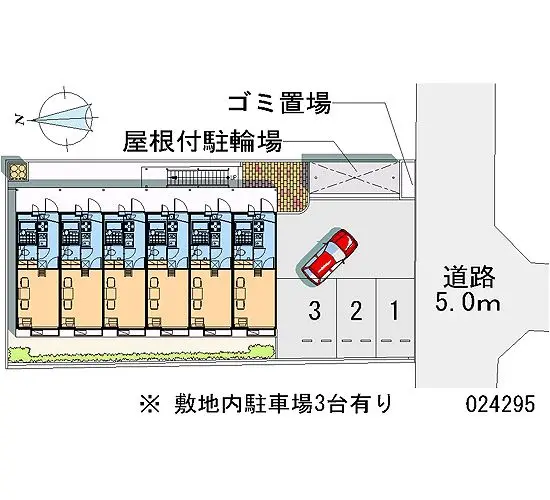 東大阪市森河内西１丁目 月極駐車場